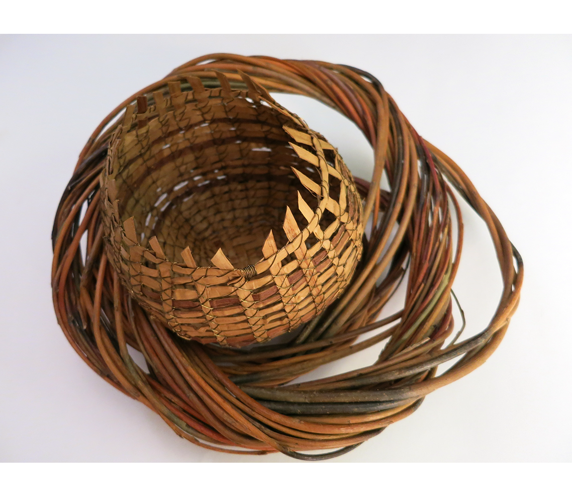 "Harvest Moon" - Rose Covert | Mixed Media Sculpture